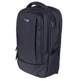 DONAU Donau Travel rugzak Berlin, 16 l, 15,6 inch, zwart