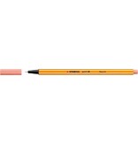 Stabilo STABILO point 88 fineliner, abrikoos — levering per 10