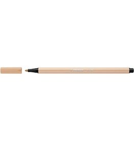 Stabilo STABILO Pen 68 viltstift, beige — levering per 10