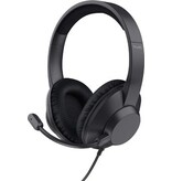 Trust Trust Ayda Max Headset, over ear, USB aansluiting, noice cancelling