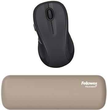 Fellowes Breyta palm polssteun, zand