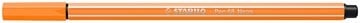 Stabilo STABILO Pen 68 viltstift, neon oranje