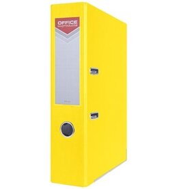 Office Products OFFICE products ordner, voor A4, uit karton, rug van 7,5 cm, geel