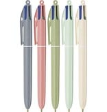 Bic Bic 4-kleurenbalpen Mineral Tones, display van 30 stuks, assorti