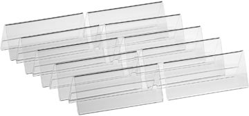 Europel Europel tafelnaambord, ft 40 x 105 mm, pak van 10 stuks