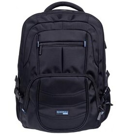 DONAU Donau Travel rugzak Amsterdam, 35 l, 17 inch, zwart