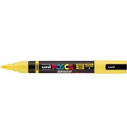 Posca Uni Posca paintmarker PC-5BR, 1 - 4 mm, penseel punt, geel