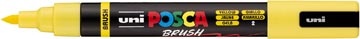 Posca Uni Posca paintmarker PC-5BR, 1 - 4 mm, penseel punt, geel