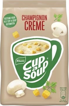 Cup A Soup Knorr Cup-a-Soup vending, champignon, 140 ml, zak van 40 porties