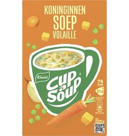 Cup A Soup Knorr Cup-a-Soup koninginnensoep, pak van 21 zakjes
