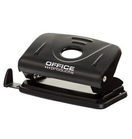 Office Products OFFICE products perforator, 12 blad, in metaal, zwart