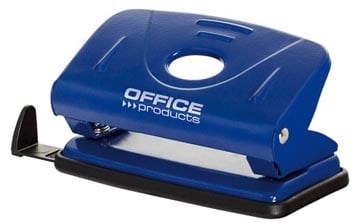 Office Products OFFICE products perforator, 12 blad, in metaal, blauw