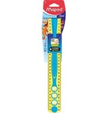 Maped Maped Kidy Learn lat Kidygrip, 30 cm, geassorteerde kleuren, blister van 1 stuk