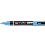 Posca Uni Posca paintmarker PC-5BR, 1 - 4 mm, penseel punt, lichtblauw