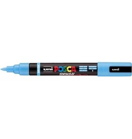 Posca Uni Posca paintmarker PC-5BR, 1 - 4 mm, penseel punt, lichtblauw