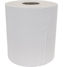 Poetspapier Midi, gerecycleerd, 1-laags, 290 m, pak van 6 rollen