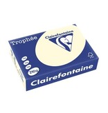 Clairefontaine Clairefontaine Trophée Pastel, gekleurd papier, A4, 210 g, 250 vel, crème