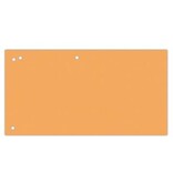 Office Products OFFICE products verdeelstroken, 240 x 105 mm, pak van 100 stuks, oranje