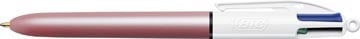 Bic Bic 4-kleurenbalpen Pearl, doos van 12 stuks, assorti