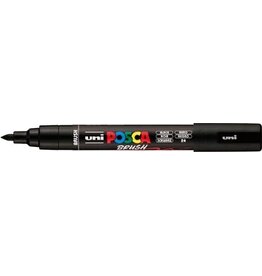 Posca Uni Posca paintmarker PC-5BR, 1 - 4 mm, penseel punt, zwart