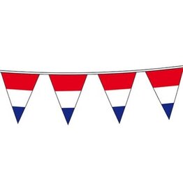 DBV Vlaggenlijn, 10 m, rood-wit-blauw — levering per 12