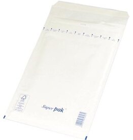 Office Products OFFICE products luchtkussenenveloppen, met stripsluiting, 150 x 215 mm, wit, pak van 5 stuks