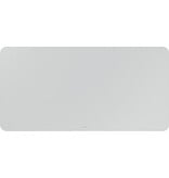 Leitz Leitz bureauonderlegger en muismat, lederlook, ft 80 x 40 cm, lichtgrijs
