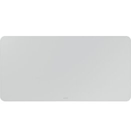 Leitz Leitz bureauonderlegger en muismat, lederlook, ft 80 x 40 cm, lichtgrijs