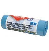 Office Products OFFICE products vuilniszak, LDPE, 35 micron, 120 liter, blauw, rol van 10 stuks