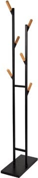 Maul MAUL kapstok Rima, uit metaal, hoogte 183 cm, 6 afneembare ophanghaken, bruin/zwart