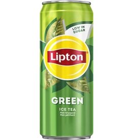 Lipton Ice Tea Lipton Ice Tea Green frisdrank, niet bruisend, sleek blik van 33 cl, pak van 24 stuks