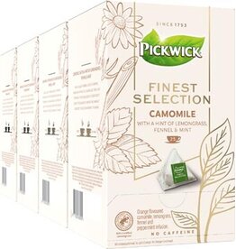 Pickwick Pickwick thee finest selection, kamille, pak van 25 zakjes
