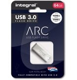 Integral Integral ARC USB stick 3.0, 64 GB, zilver
