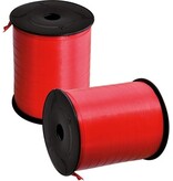 Merkloos Inpaklint, 10 mm x 250 m, rood