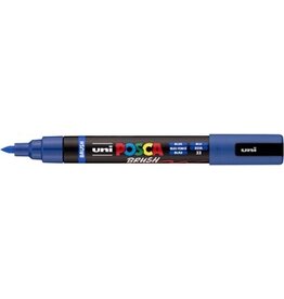 Posca Uni Posca paintmarker PC-5BR, 1 - 4 mm, penseel punt, donkerblauw