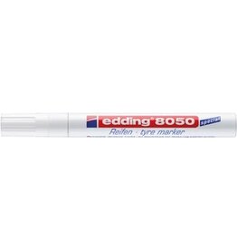 Edding Edding bandenmarker e-8050, wit — levering per 10