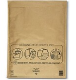 Mail Lite luchtkussenenveloppen, goud, K/7, 350 x 470 mm, doos van 100 stuks