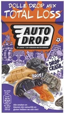 Autodrop Autodrop snoep Total Loss Drop, doos van 280 gram