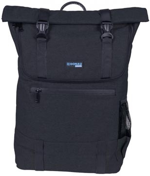 DONAU Donau Travel rugzak London, 18 l, 15,6 inch, zwart