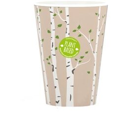 Q-CONNECT Drinkbeker Plant Based, uit karton, 180 ml, pak van 100 stuks
