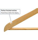 Maul MAUL kleerhanger Mira, uit hout, pak van 20 stuks