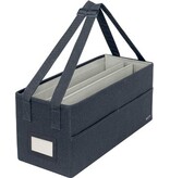 Leitz Leitz draagbare bureau organizer Hot Desking, met draagriemen, grijs