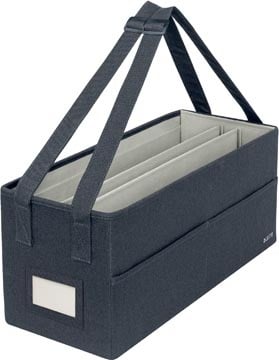 Leitz Leitz draagbare bureau organizer Hot Desking, met draagriemen, grijs