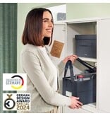 Leitz Leitz draagbare bureau organizer Hot Desking, met draagriemen, grijs