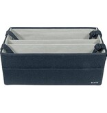 Leitz Leitz draagbare bureau organizer Hot Desking, met draagriemen, grijs