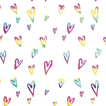 Merkloos Geschenkpapier Rainbow, 70 cm x 1,5 m, 4 verschillende motieven