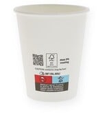 Conpax Beker uit karton, 237 ml, diameter 80 mmn wit, doos van 1000 stuks