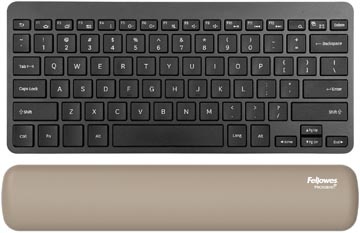 Fellowes Breyta polssteun voor compact toetsenbord, zand