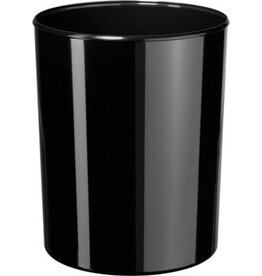 Han Han papiermand, 13 liter, zwart