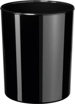 Han Han papiermand, 13 liter, zwart